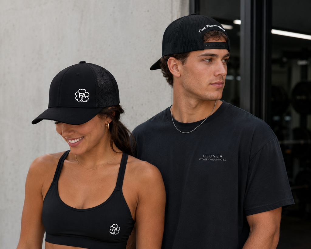 Clover “Midnight Luck” Trucker Hat